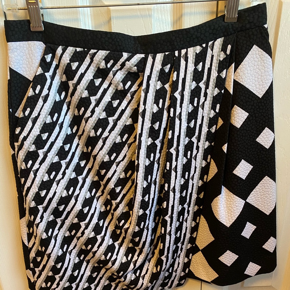 Peter pilotto Black and white mini skirt